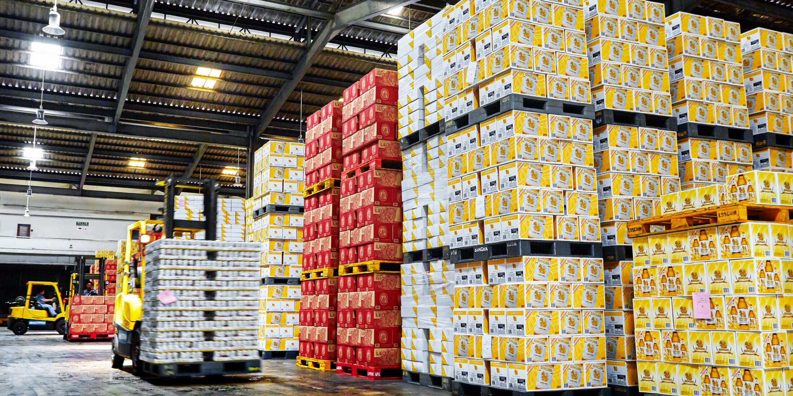 Singha beer company warehouse